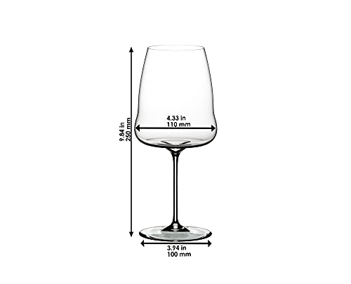 Riedel 1234/41 Winewings Syrah/Shiraz Wine Glass, Single Stem, Clear