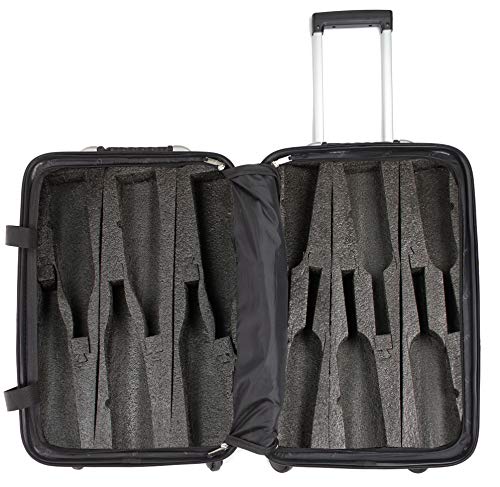 VinGardeValise - Up to 12 Bottles & All Purpose Wine Travel Suitcase