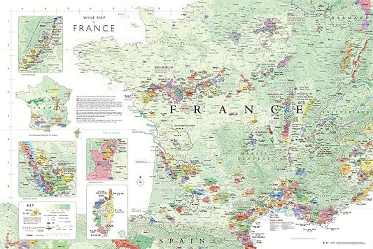 Wine Map of France